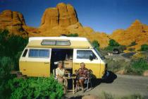 Campingplatz im Arches N.P.