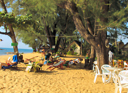 Green Beach Resort: Direkt am Strand