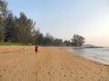 Peter Hut: Strand am Abend