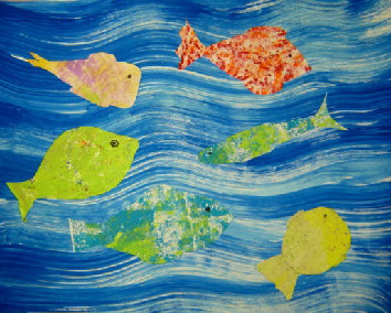 Child, fish, Khao Lak