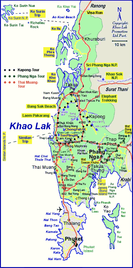 Excursions from Khao Lak (60K)