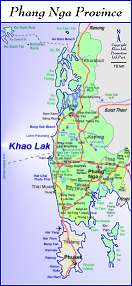 Phang Nga Karte (10K)